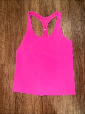 Lululemon Cool Racerback Short Tank Top *Nulu in Sonic Pink Size 6